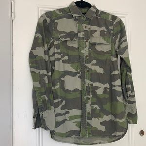 Jcrew Camo shirt